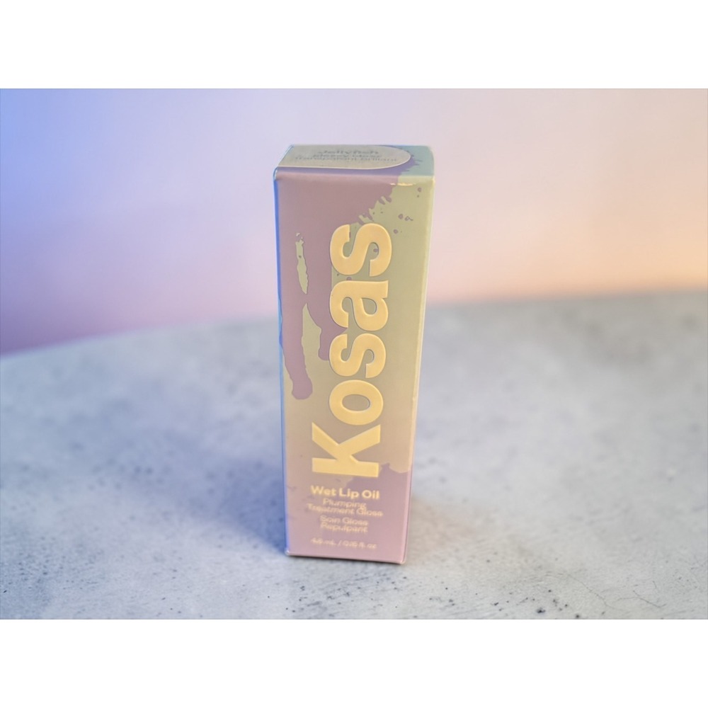 Kosas Wet Lip Oil Plumping Treatment Gloss Jellyfish Clear‎ 4.6ml New in Box